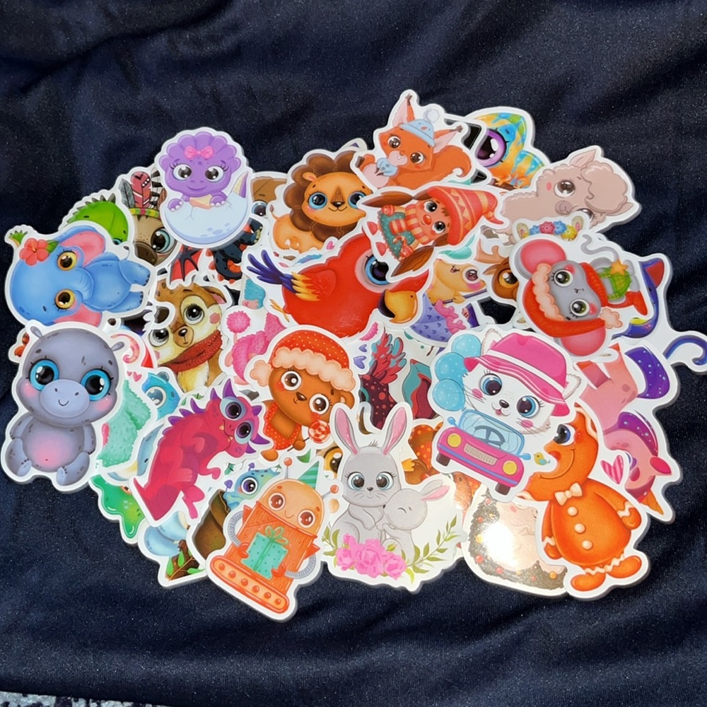 Animal Creature Sticker Set - Picture 2 of 2